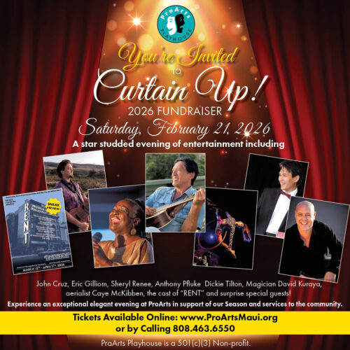 ProArts Playhouse presents their Curtain Up fundraiser on Saturday